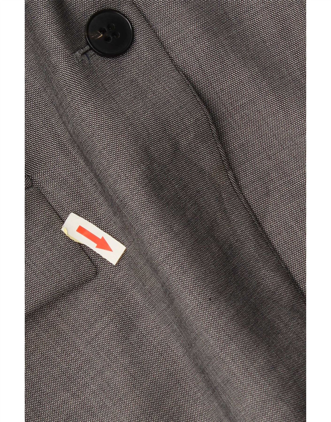 Hugo Boss Damen-Blazer mit 2 Knöpfen, UK 12, mittelgraue Wolle
