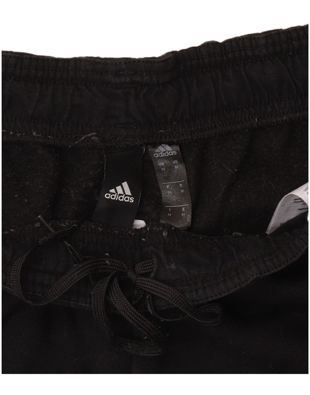 Adidas Herren-Trainingshose, Jogginghose, mittelschwarz, Baumwolle