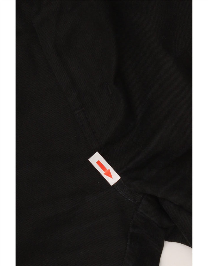 DICKIES Herren Slim Fit Chinohose W30 L30 Schwarz Polyester