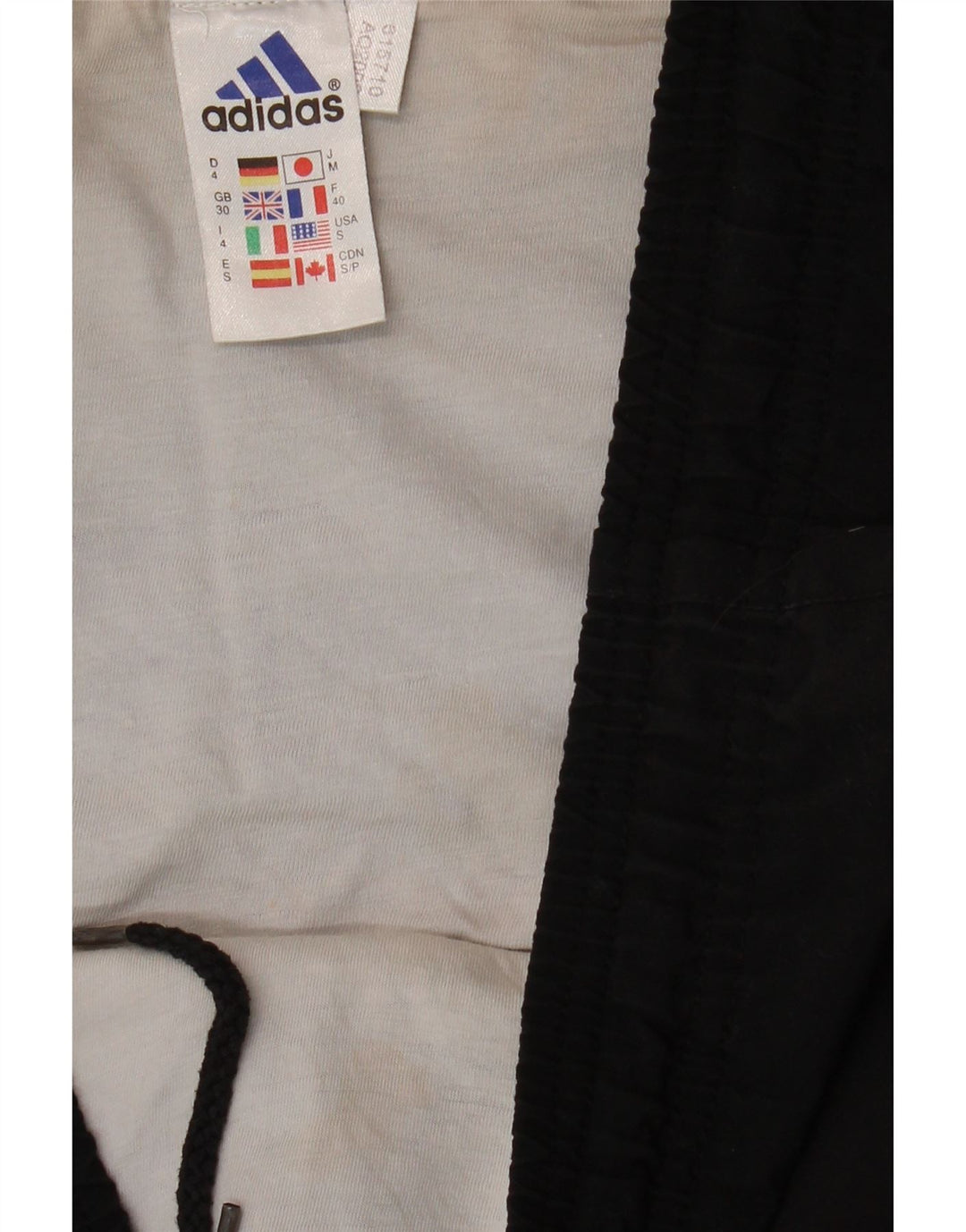 ADIDAS Mens Sport Shorts Medium  Black Polyester Vintage Adidas and Second-Hand Adidas from Messina Hembry 
