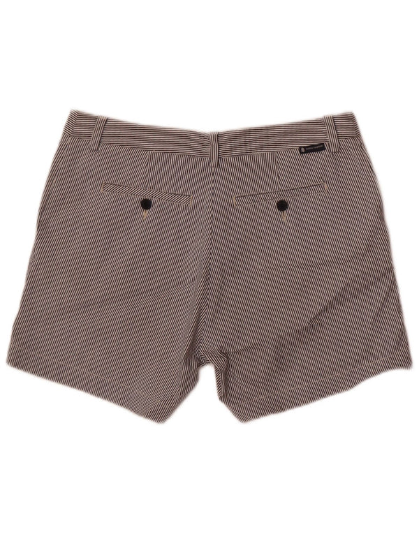 Marina Yachting Damen Chinoshorts IT 46 Large W30 Marineblaue Nadelstreifen