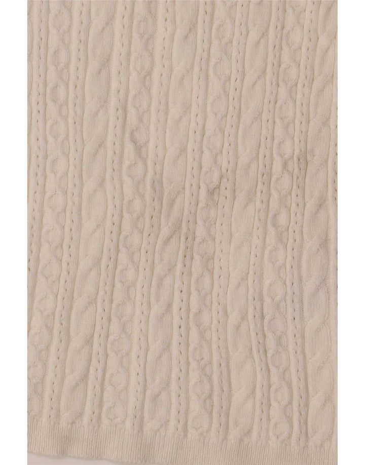Marks & Spencer Per Una Rollkragenpullover für Damen, Gr. 10, Größe S, Weiß