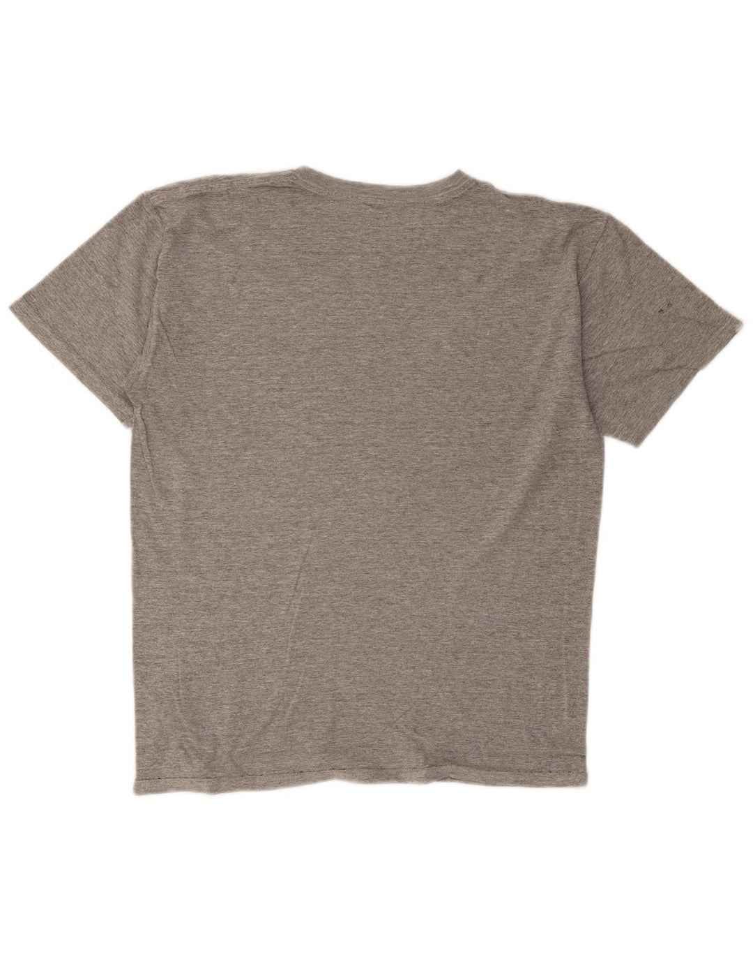 Vans Herren Grafik-T-Shirt-Oberteil aus mittelgrau gesprenkelter Baumwolle