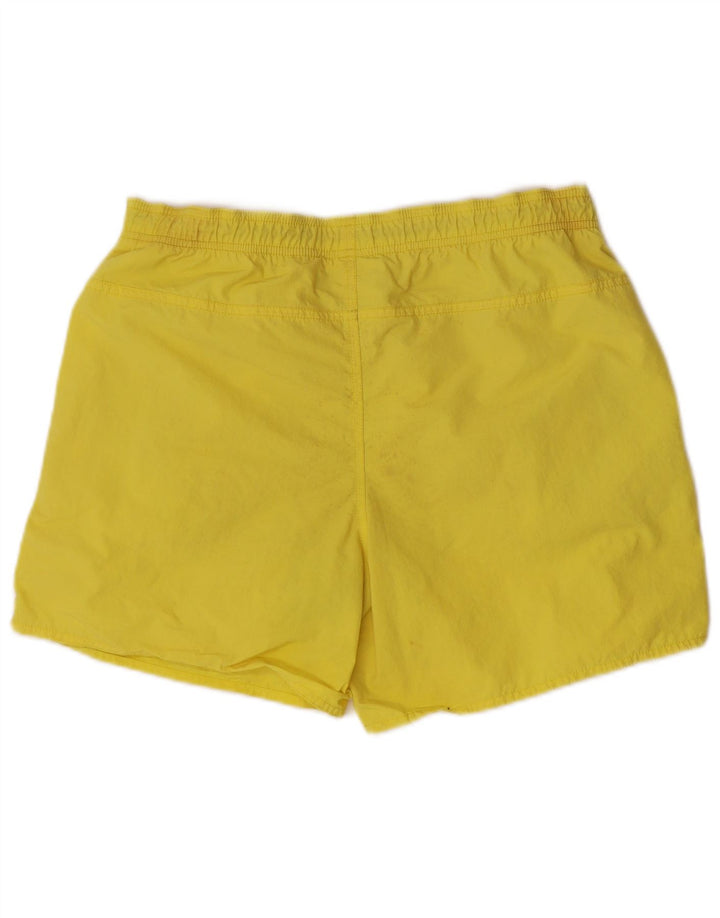 Adidas Herren-Badeshorts, groß, gelbes Nylon