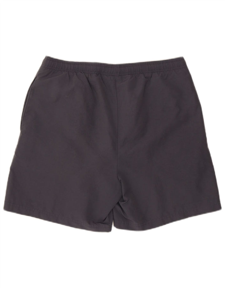 Reebok Herren-Badeshorts aus mittelgrauem Polyester