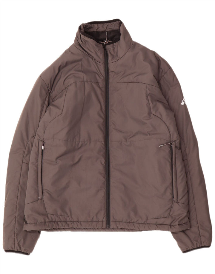 McKinley Herren Liner gepolsterte Jacke UK 42 XL Grau Polyester