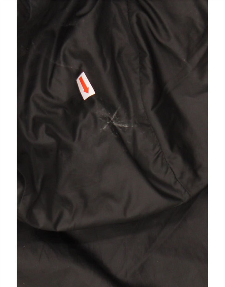 Adidas Herren Kapuzen-Windbreakerjacke UK 44 2XL Schwarz Polyester