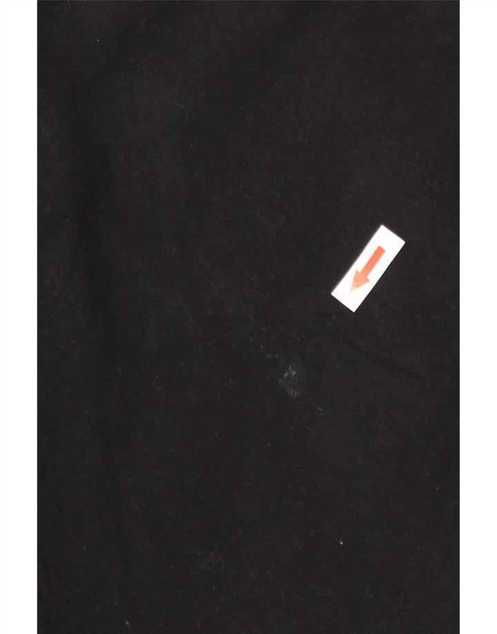 French Connection Herren-Chinoshorts W38 XL aus schwarzer Baumwolle