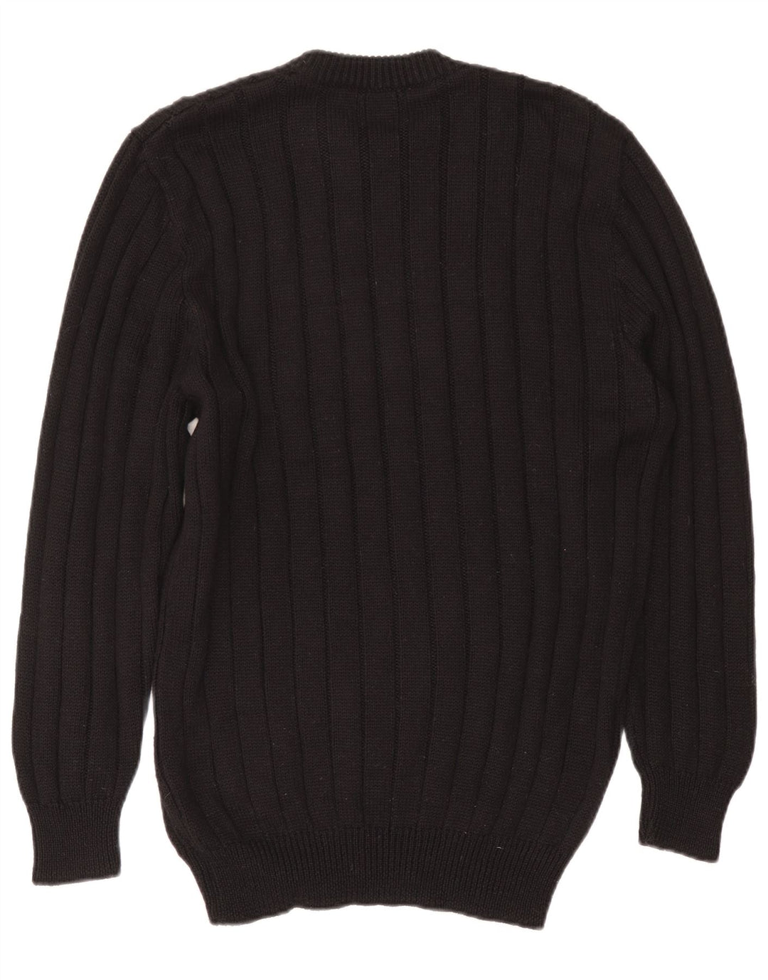 Vintage Damen Pulloverkleid IT 50 XL Schwarze Wolle