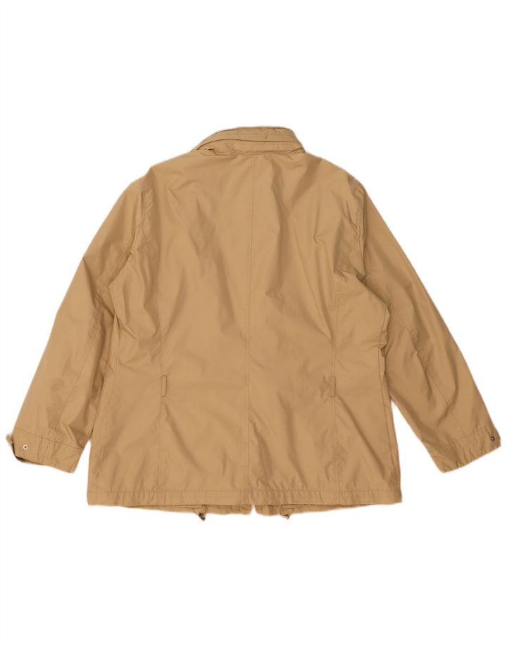 Marina Yachting Damen-Utility-Jacke mit Kapuze IT 52 2XL Beige Polyester