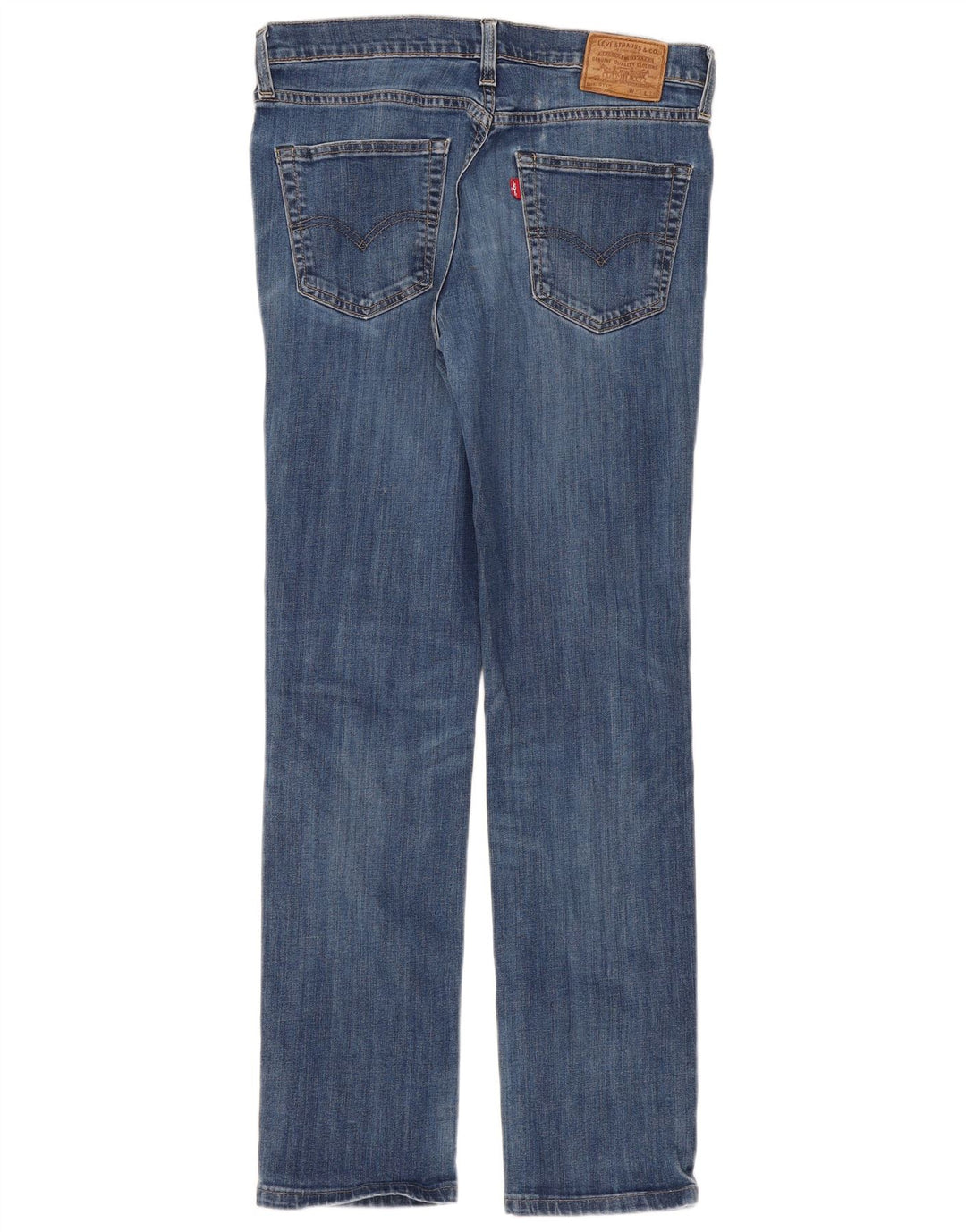 Levi's Damen 511 Slim Jeans W33 L34 Blaue Baumwolle