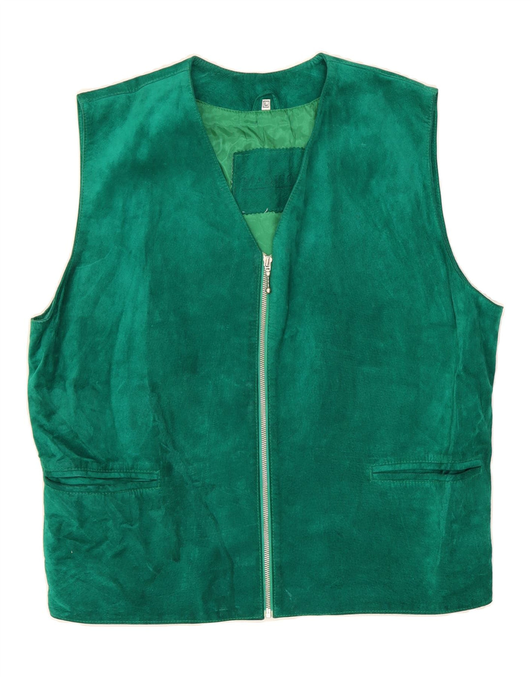 MADISON Mens Gilet Large Green Vintage Madison and Second-Hand Madison from Messina Hembry 