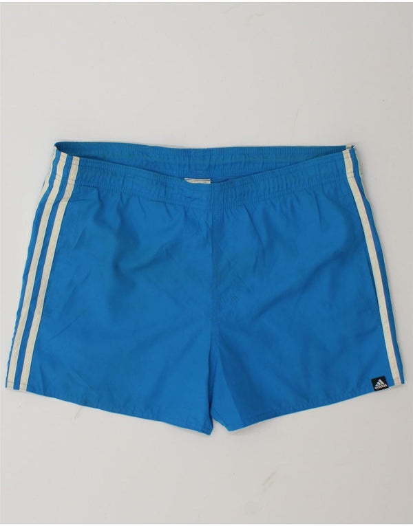 Adidas Herren Sport Shorts Small Blau Polyester