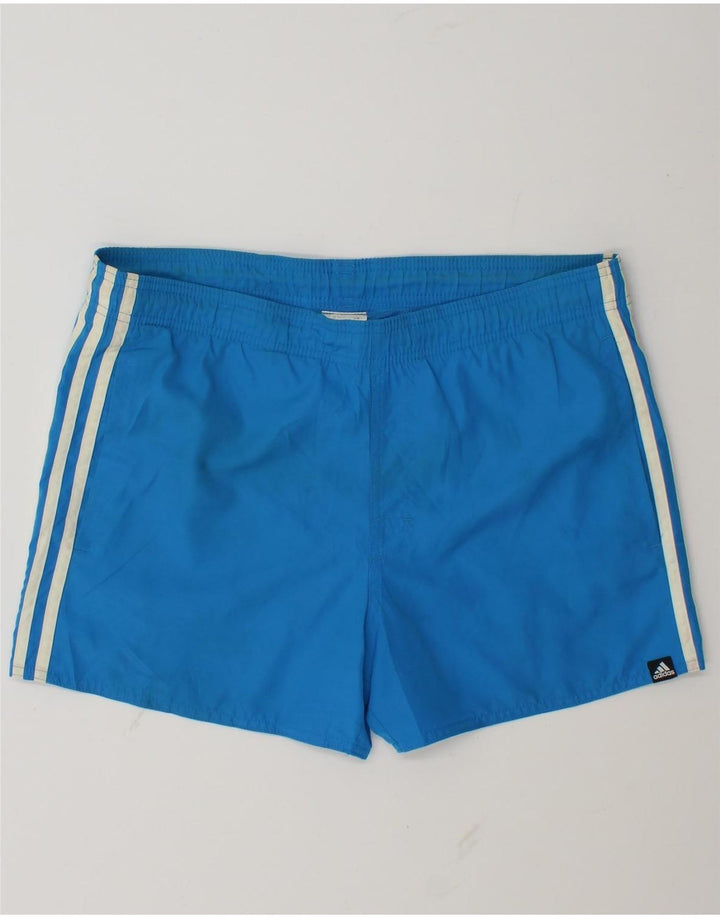 Adidas Herren Sport Shorts Small Blau Polyester