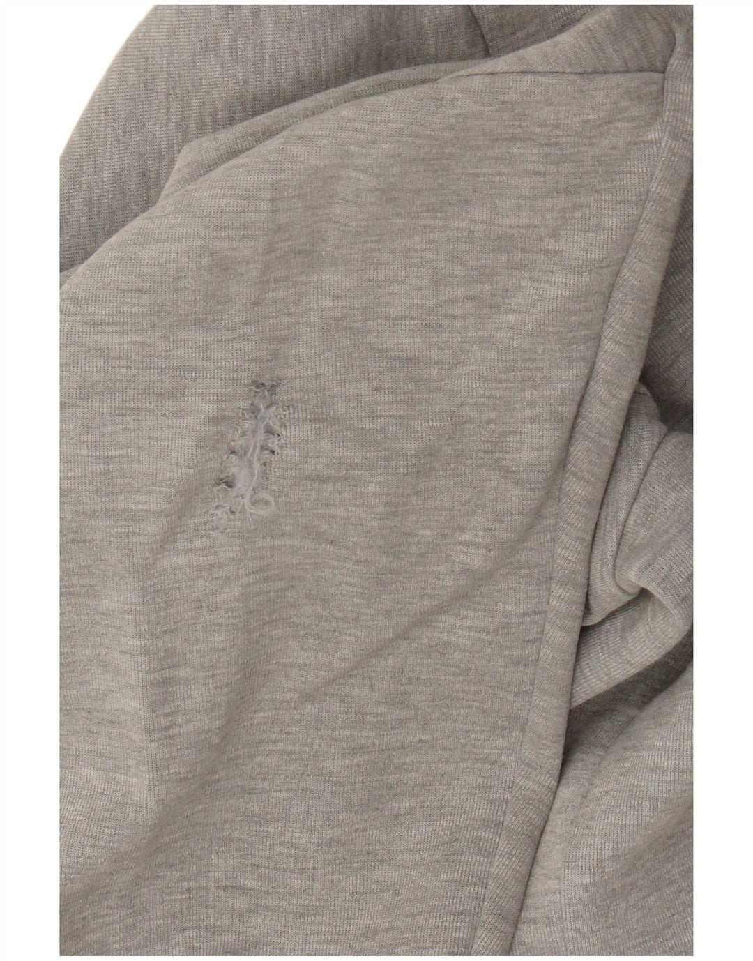 Nike Herren-Kapuzenpullover mit Reißverschluss, mittelgrau gefleckte Baumwolle