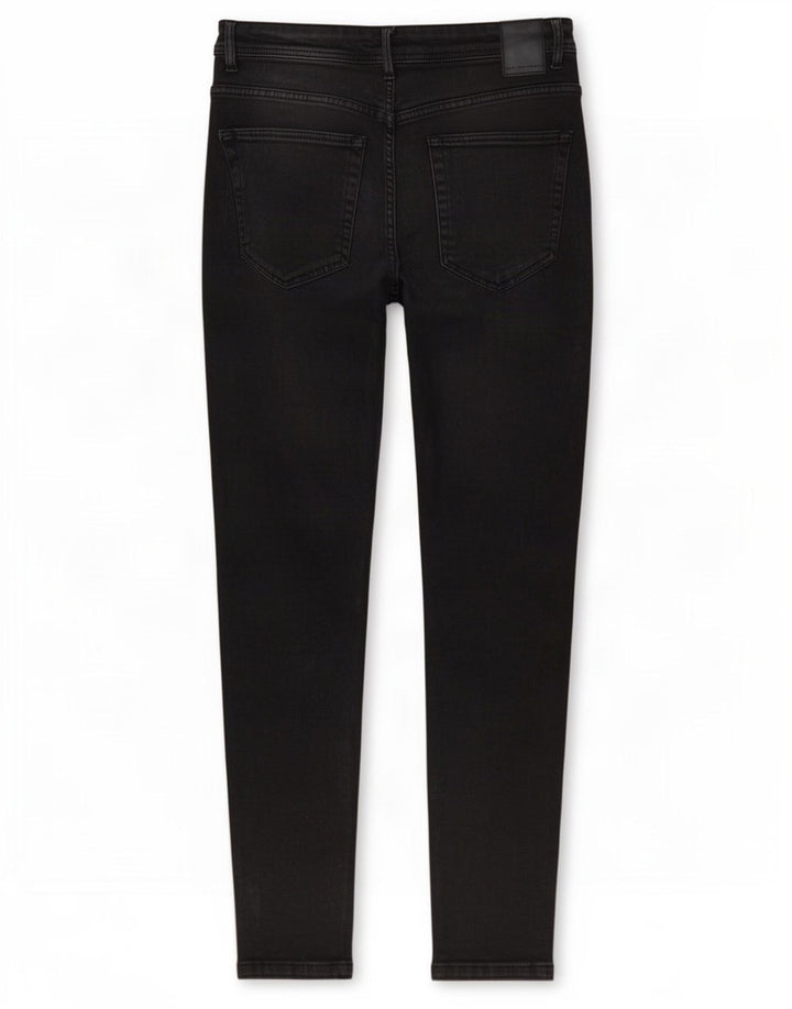 Zara Herren Slim Jeans EU 44 Large W34 L30 Schwarz