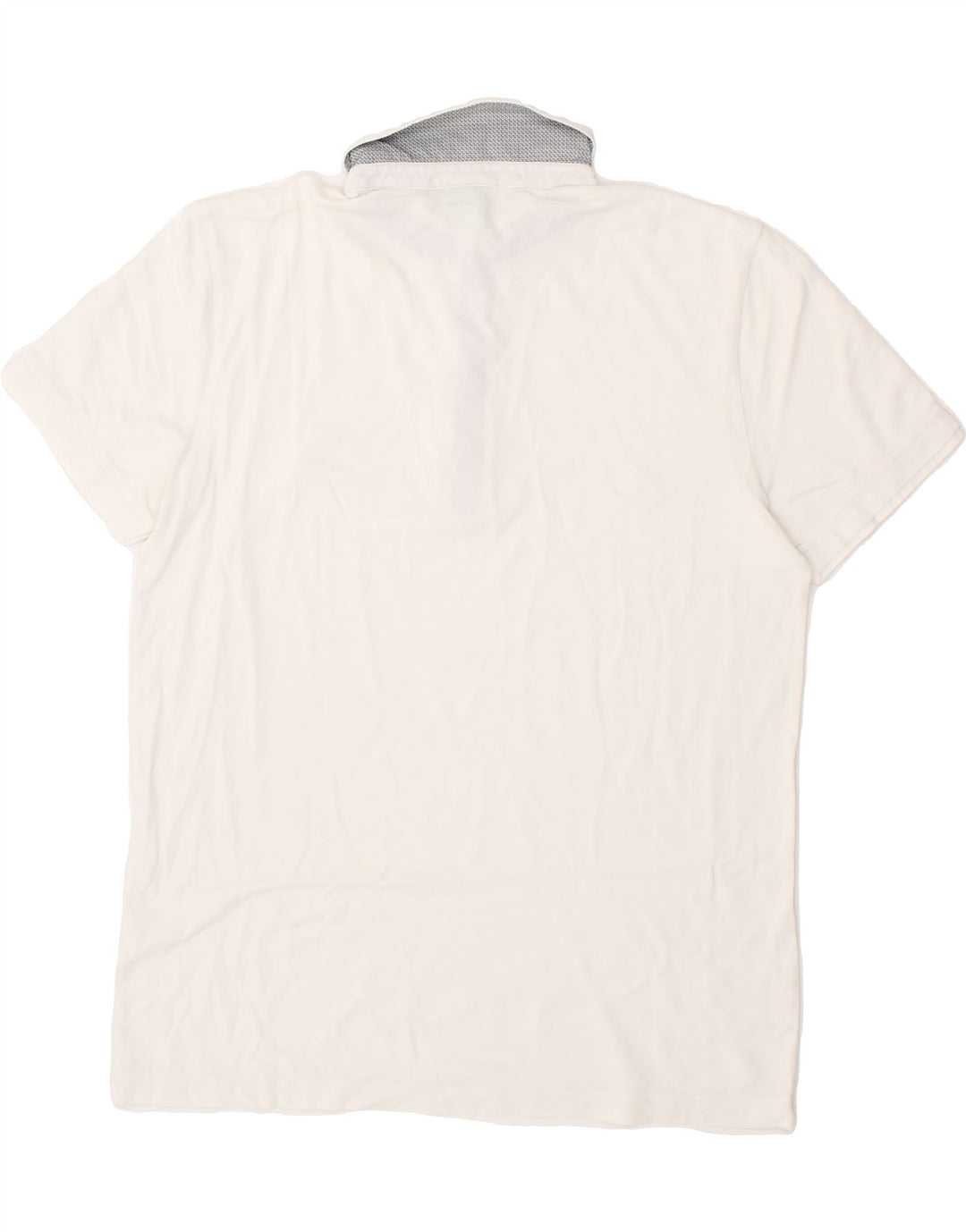 HUGO BOSS Herren Poloshirt mit normaler Passform, Größe L, Weiß