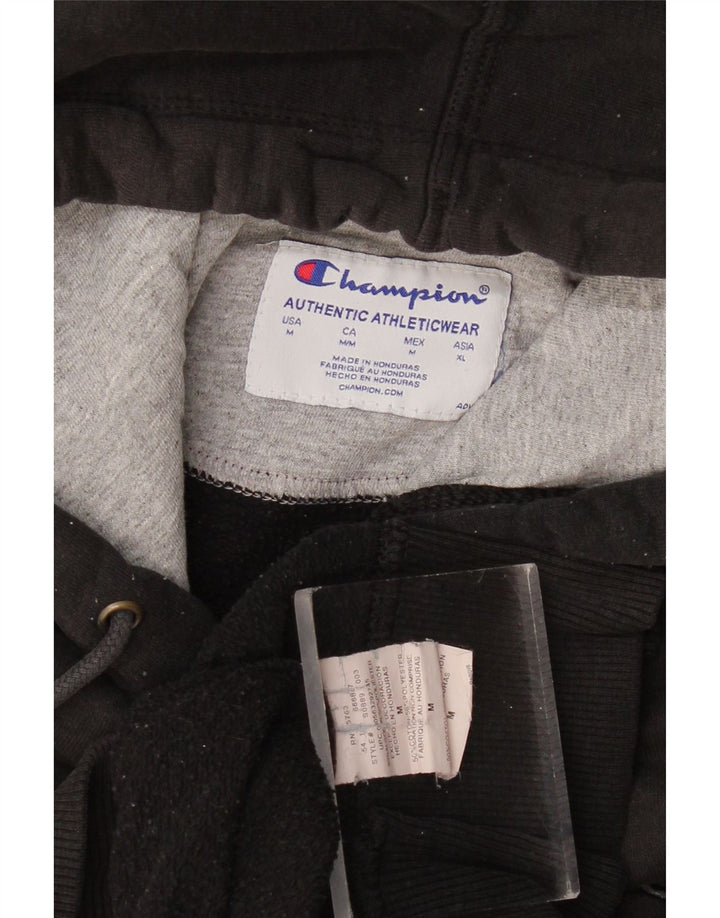 Champion Herren-Kapuzenpullover aus mittelschwarzer Baumwolle