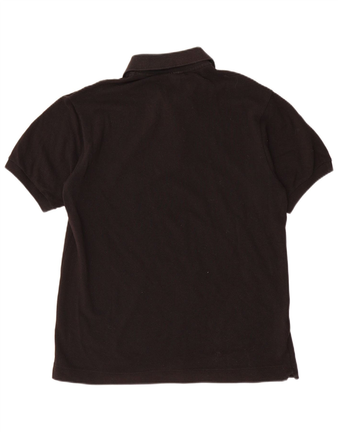 Lacoste Herren-Poloshirt, Größe 3, klein, schwarze Baumwolle