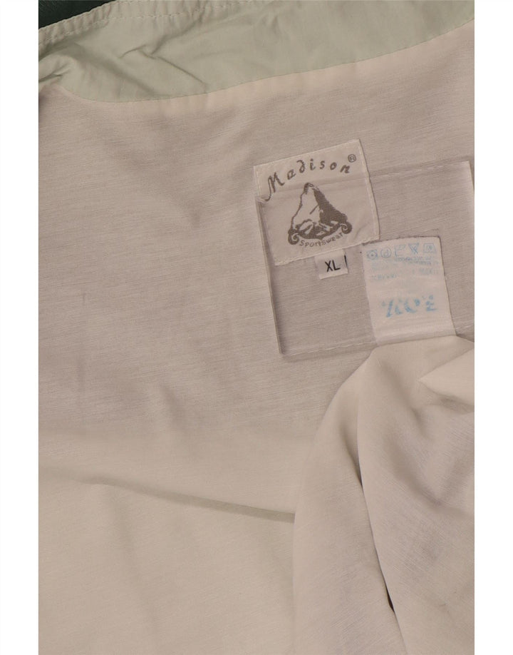 Madison Herren-Trainingsanzugoberteil, Jacke, XL, Grün, Farbblock, Polyamid, Sport