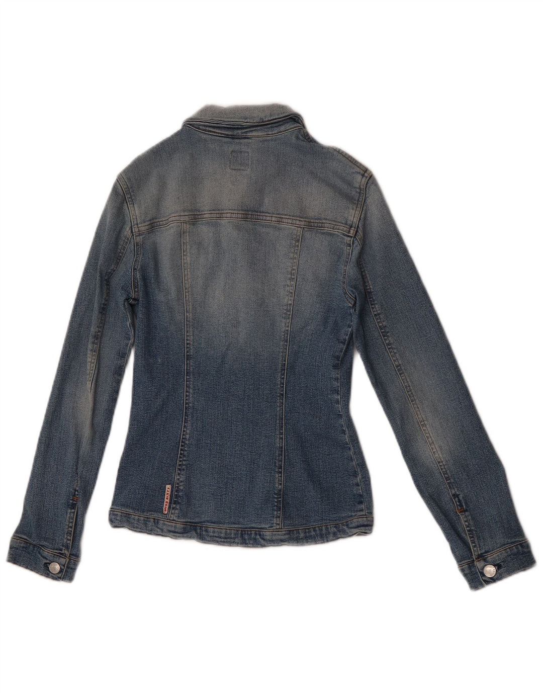 Miss Sixty Damen Jeansjacke UK 6 XS Blaue Baumwolle