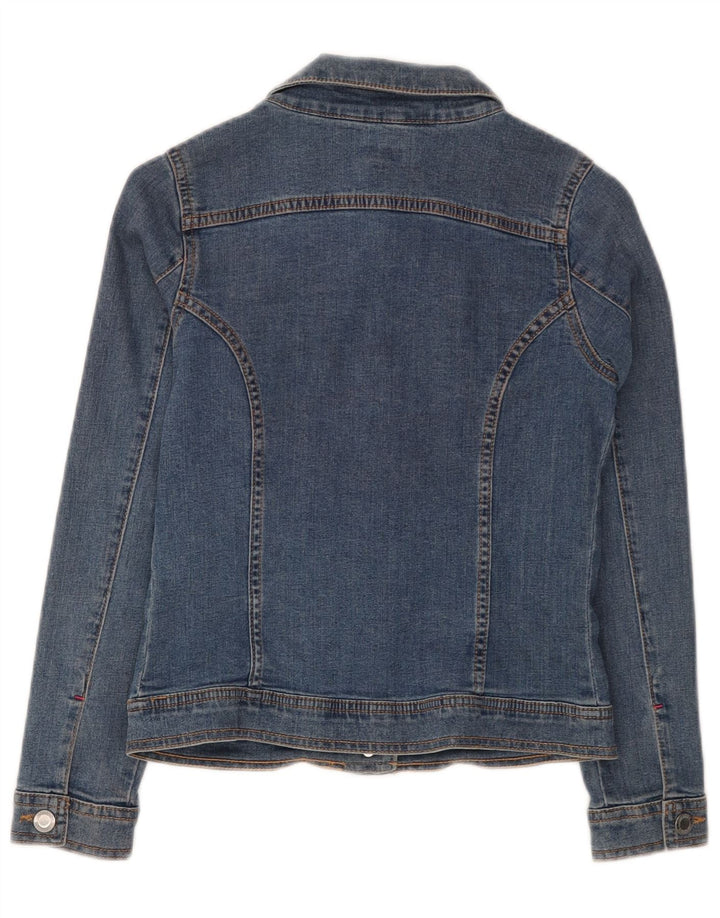 Monsoon Jeansjacke für Mädchen, 12–13 Jahre, blaue Baumwolle