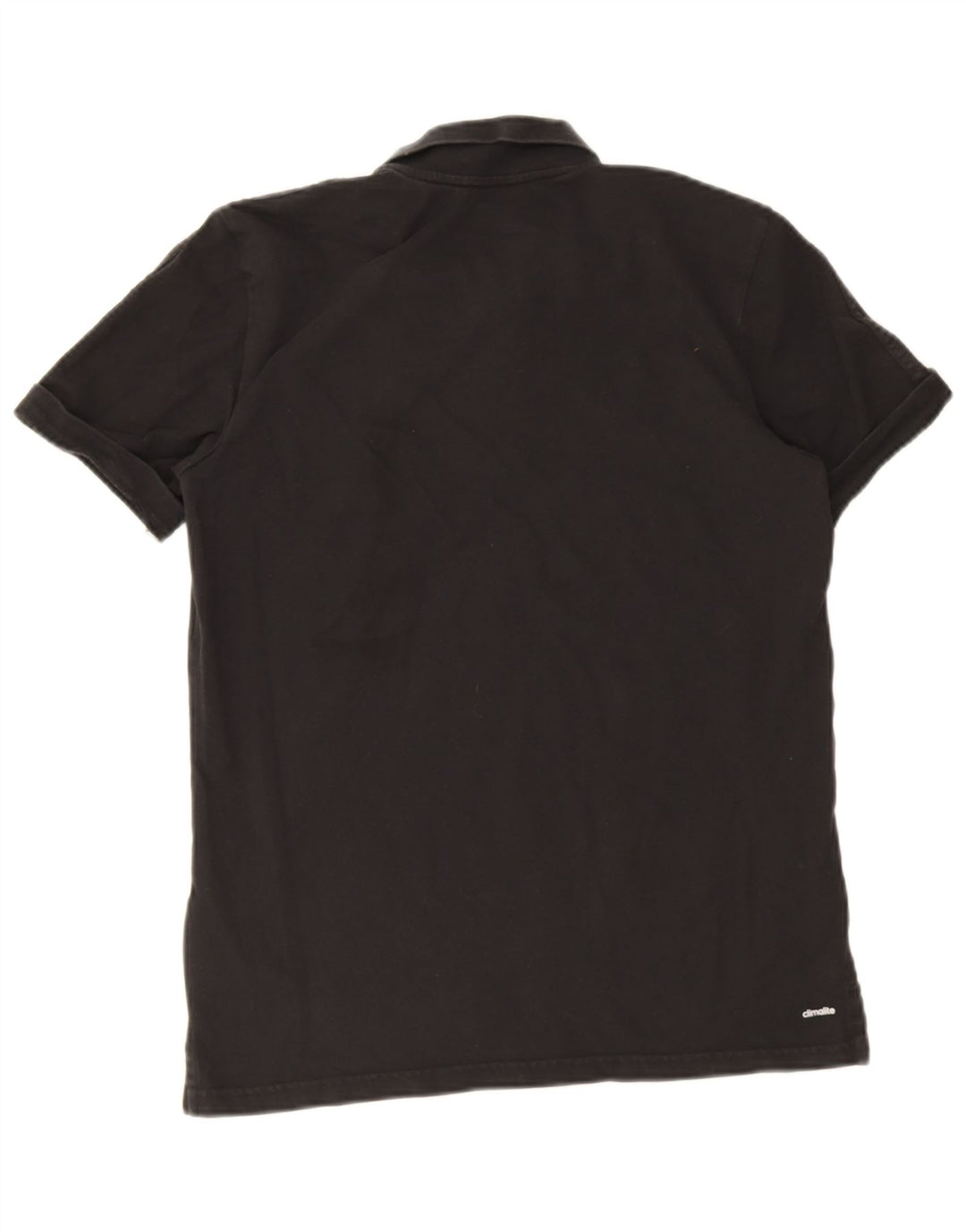 Adidas Herren Climalite Poloshirt Große schwarze Baumwolle