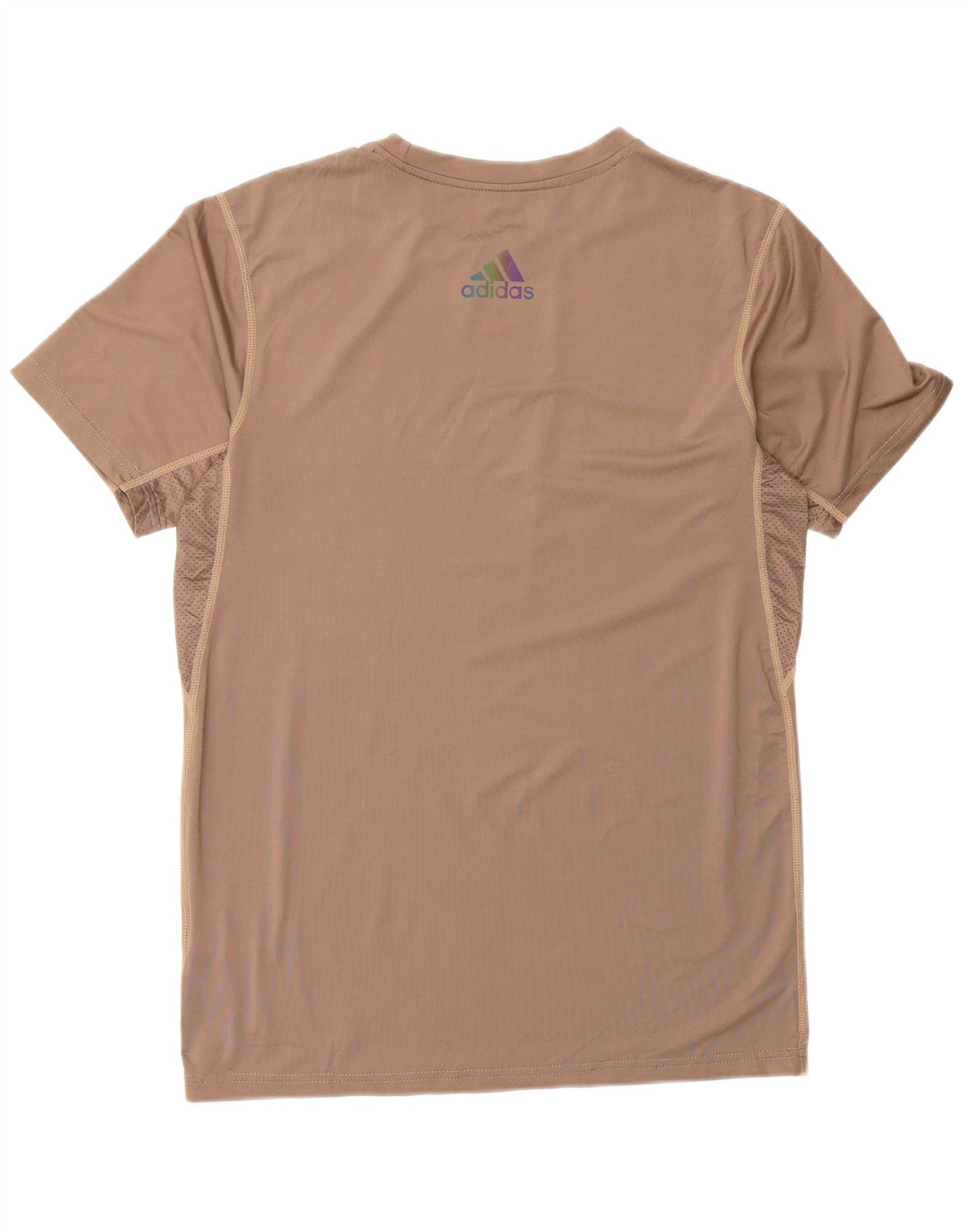 Adidas Herren Aeroready Graphic T-Shirt Top Large Braun Polyester