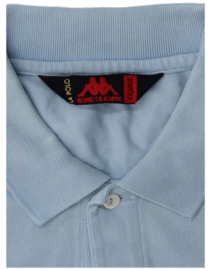 Kappa Herren Poloshirt 2XL Blau