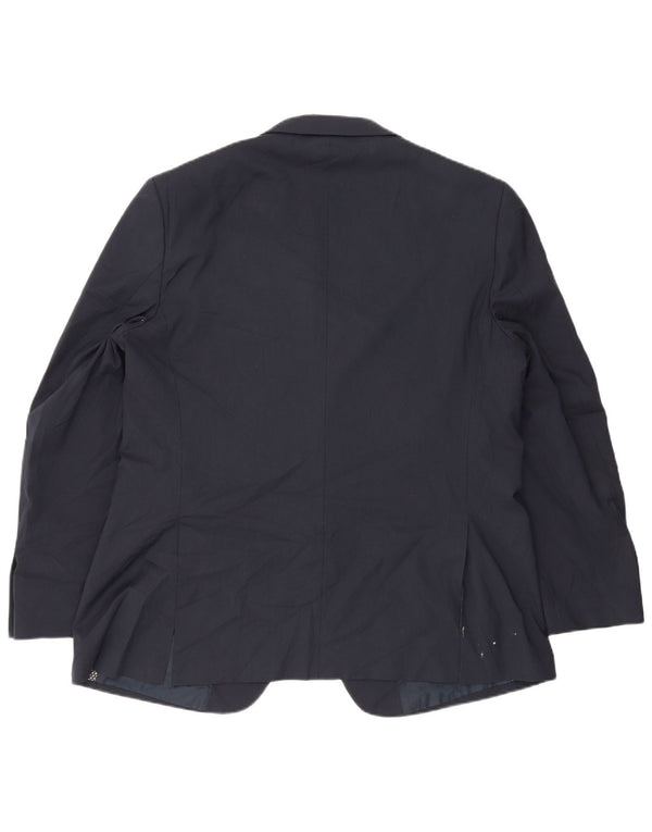 Marks & Spencer Herren-Blazer mit 2 Knöpfen, UK 46, XL, Marineblau