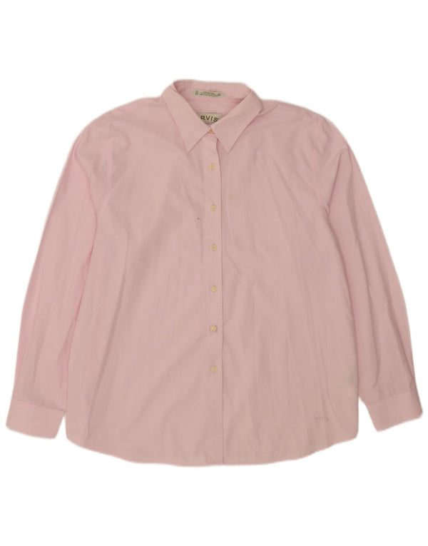 Orvis Damenhemd US 18 2XL Rosa Baumwolle