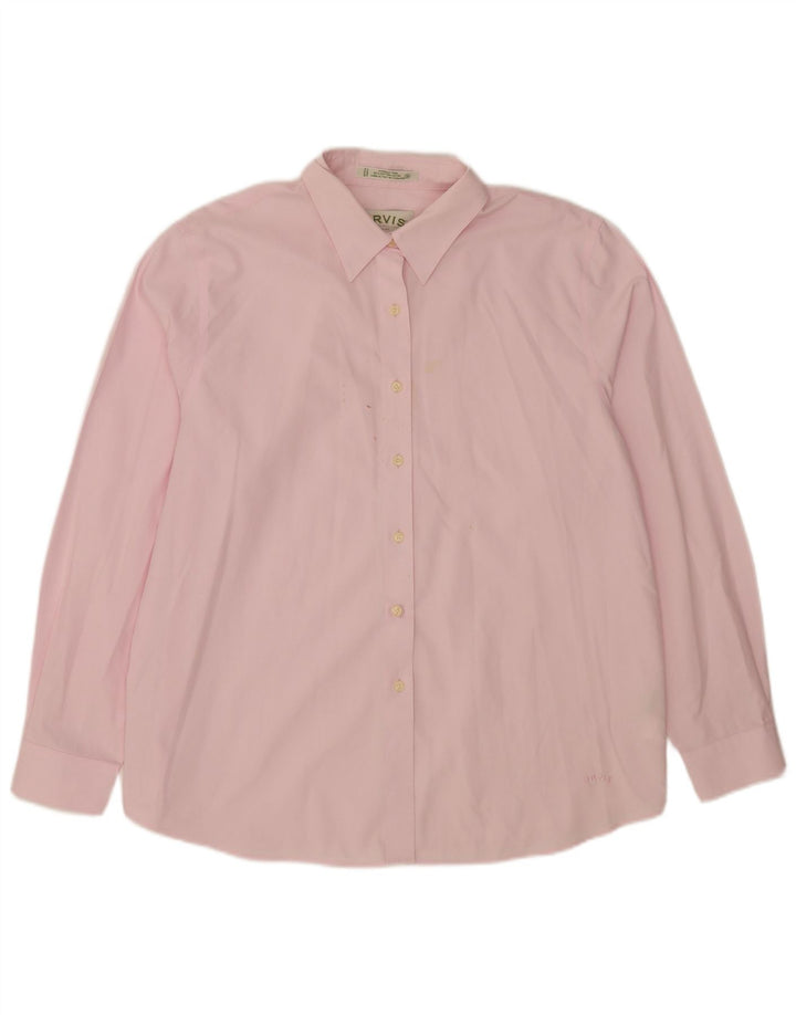 Orvis Damenhemd US 18 2XL Rosa Baumwolle