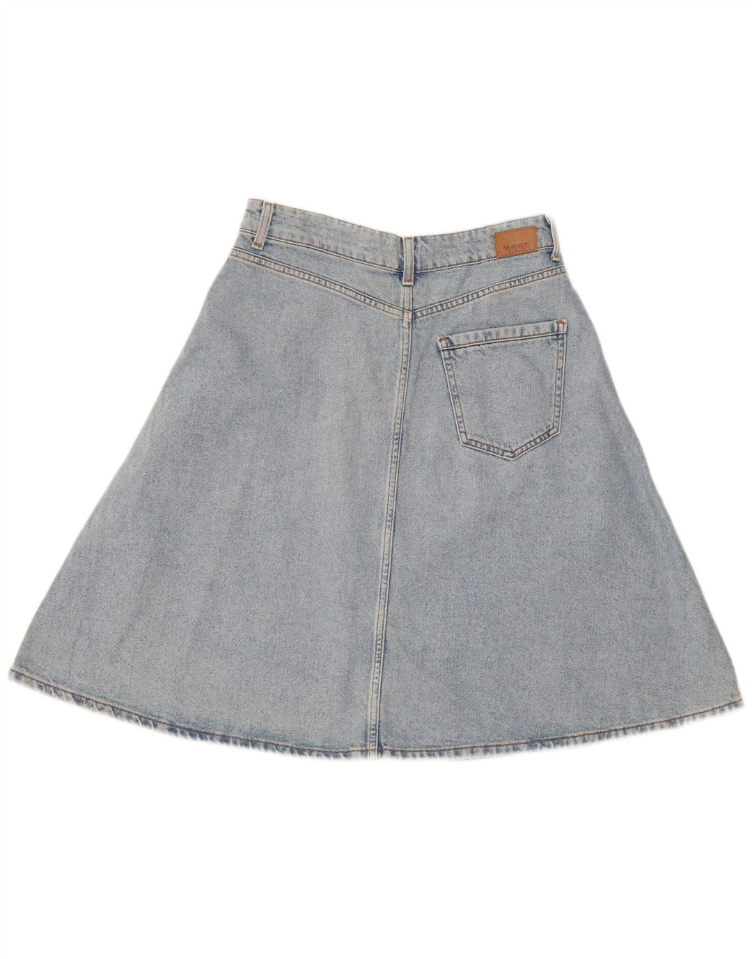 Zara Damen Jeansrock Medium W28 Blau