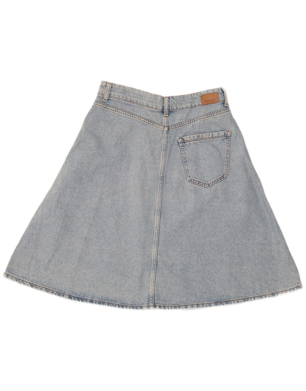 Zara Damen Jeansrock Medium W28 Blau
