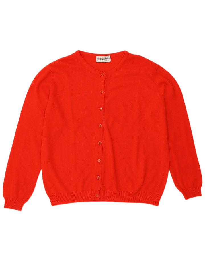 Enara Maglie Damen 2-teiliges Set UK 14 Mittelrote Wolle