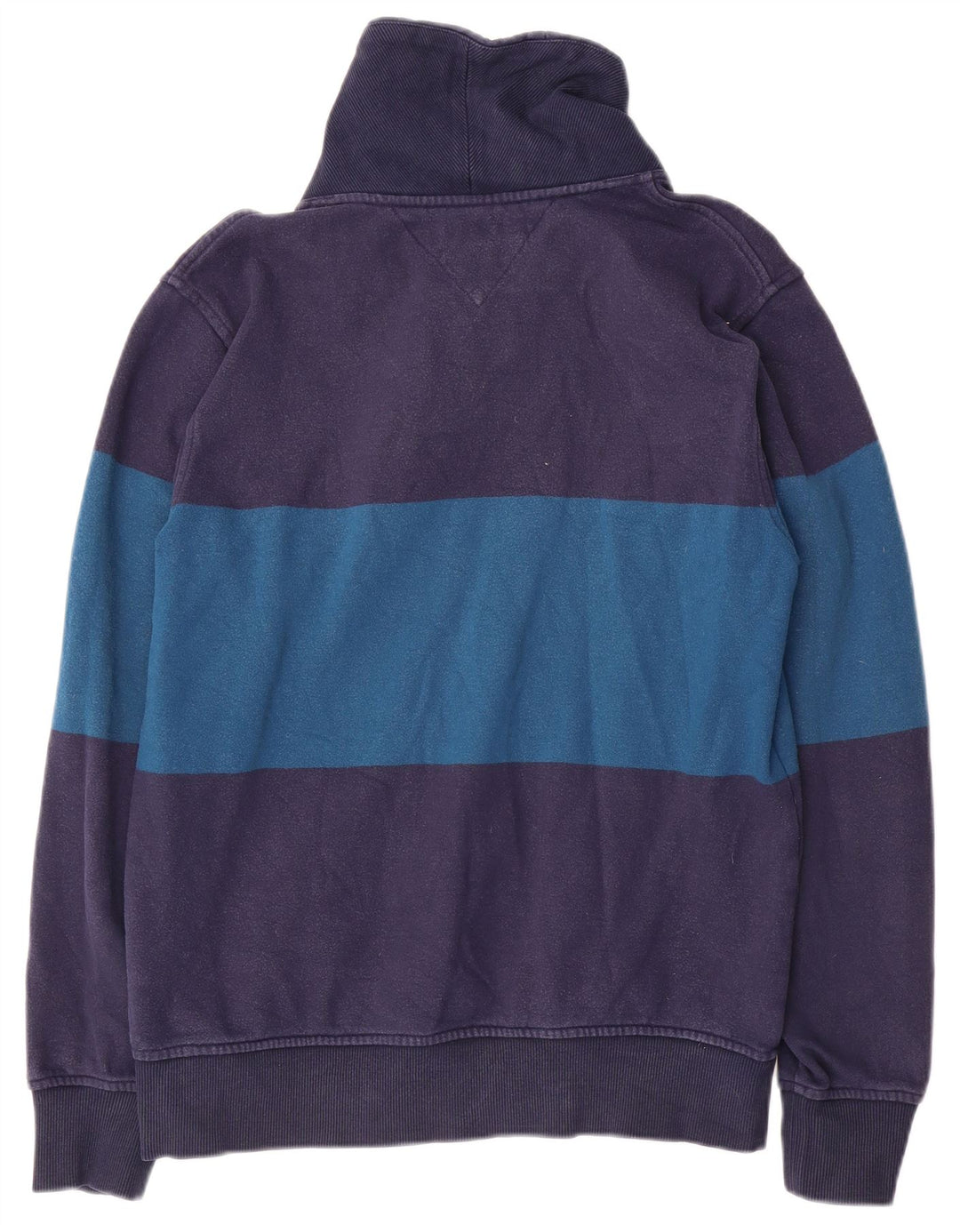 Tommy Hilfiger Herren-Sweatshirt-Pullover, mittelgroß, Marineblau, Farbblock