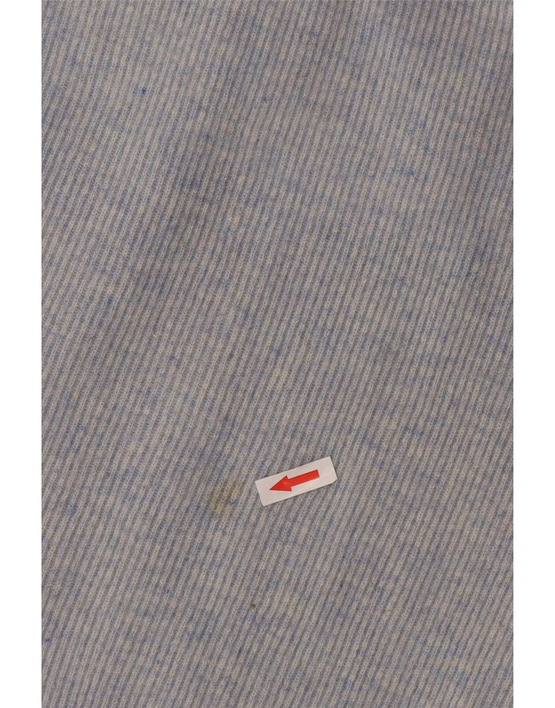 Vintage Damen Strick-Blasenrock Groß W32 Blaue Wolle
