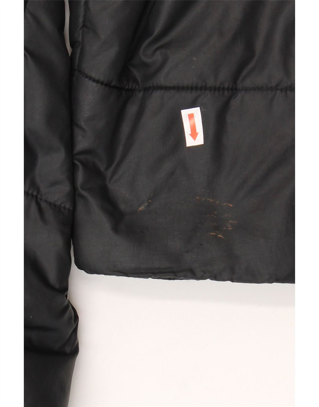 Nike Jungen gepolsterte Jacke mit Kapuze und Grafik, 10–11 Jahre, mittelschwarzes Polyester