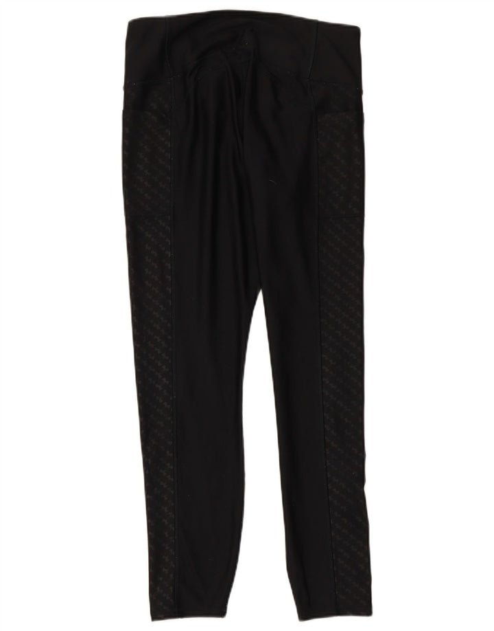 UNDER ARMOUR Damen-Leggings, groß, schwarzes Polyester