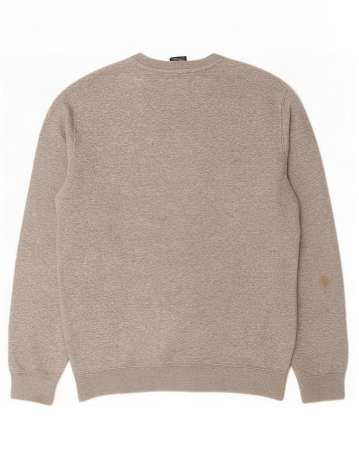 Champion Herren-Sweatshirt mit Grafik, mittelgraue Baumwolle