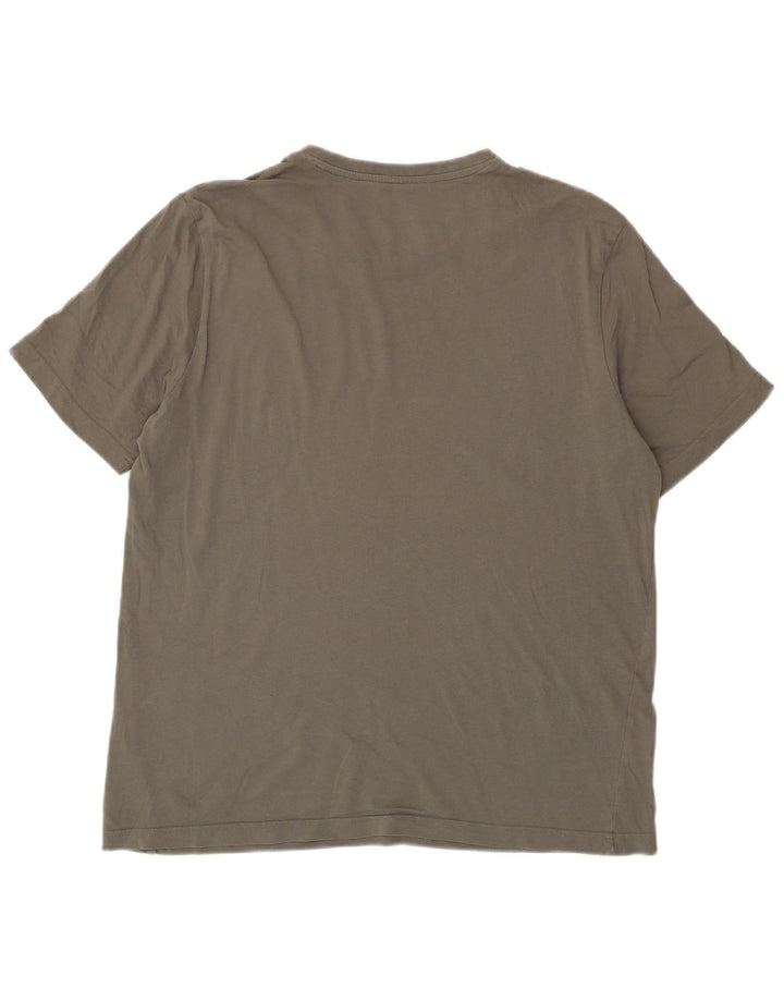 Puma Herren Grafik T-Shirt Top Large Khaki