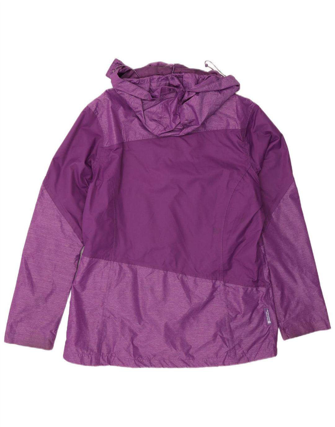MOUNTAIN WAREHOUSE Damen Regenjacke UK 14 Mittellila Farbblock