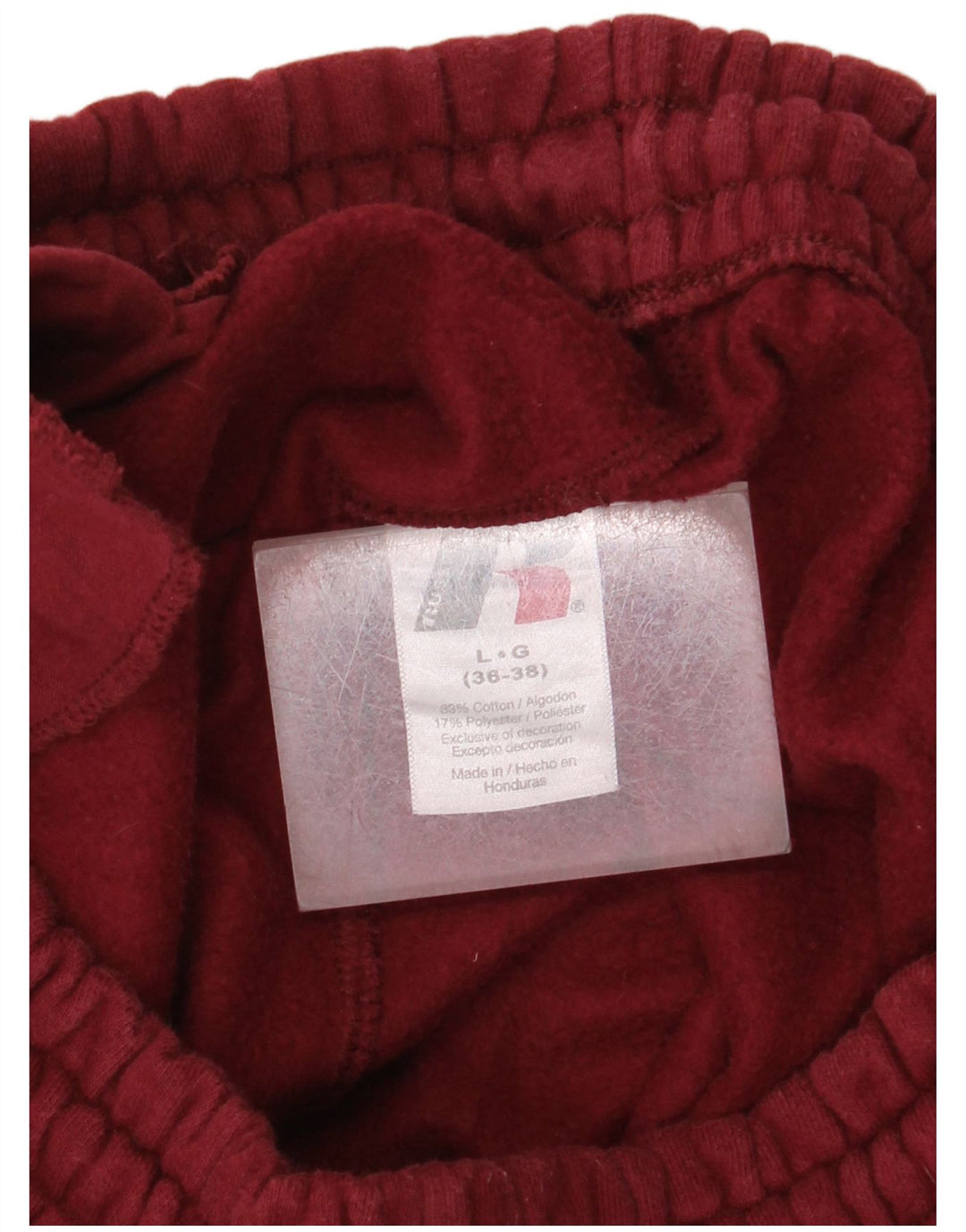 RUSSELL ATHLETIC Herren-Trainingshose, große, kastanienbraune Baumwolle