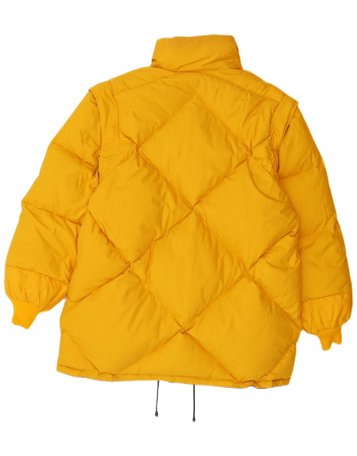 DOLOMITE Herren Reversible Wattierte Jacke UK 42 XL Gelb Baumwolle