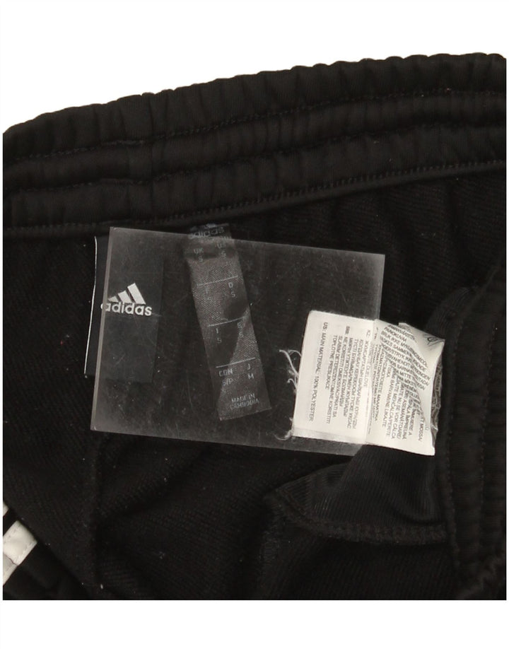 ADIDAS Herren Climalite-Trainingshose, Größe S, Schwarz, Farbblock-Polyester