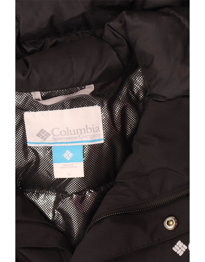 Columbia Herren-Windbreakerjacke mit Kapuze, UK 36, Größe S, Schwarz, Polyester