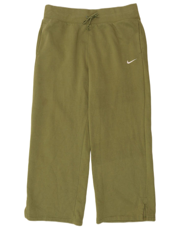 Nike Damen Trainingshose UK 18 XL Khaki Baumwolle