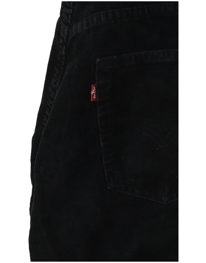 Levi's Damen Bootcut-Cordhose W30 L27 Schwarz