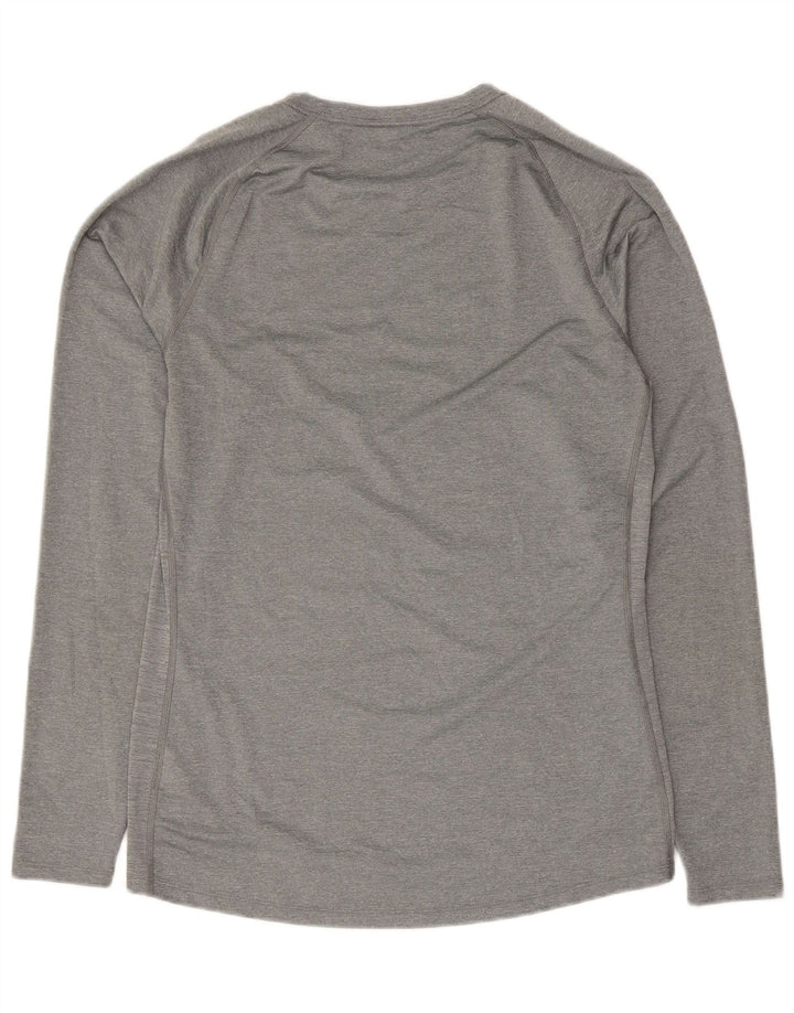 Nike Herren Dri Fit Top Langarm XL Grau Polyester