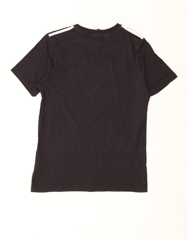 Adidas T-Shirt für Jungen, 13–14 Jahre, schwarze Baumwolle
